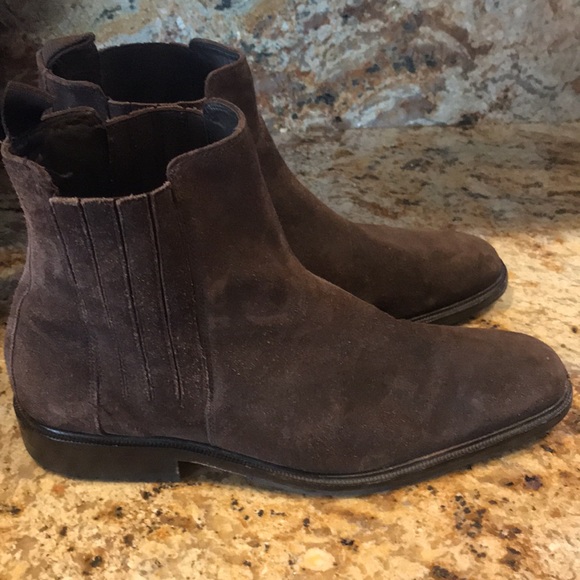 Men’s Cole Haan  Nike Air 9W brown suede boots - Picture 4 of 6